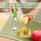 PrecisionPro 2in1 Apple Corer Tool Peeler Adjustable Stainless Steel Fruit Corer For Apples And P 3