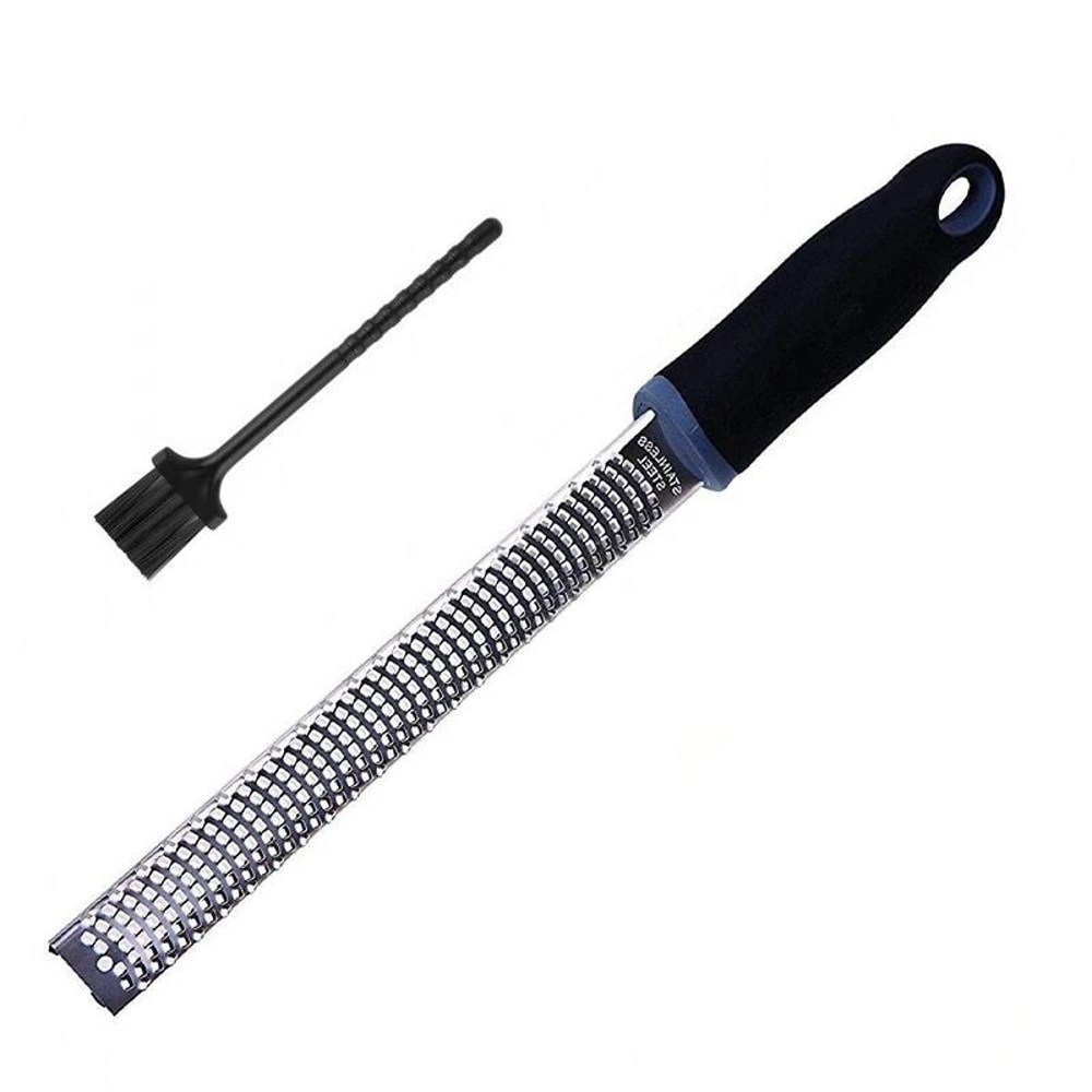 Precision Stainless Steel Lemon Zester Cheese Grater MultiPurpose Citrus Zester For Garlic Ginger 11