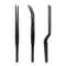 PrecisionGrip Cooking Tweezers Set 3Piece Stainless Steel Chef Tweezers For BBQ Plating Food Styl 6