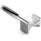 DualSided Meat Tenderizer Mallet With Comfort Grip Handle HeavyDuty Zinc Alloy Meat Hammer Pounder 6