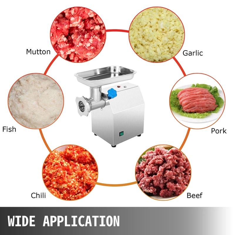 HeavyDuty Electric Meat Grinder Sausage Maker Machine 250KgH Commercial Meat Mincer 1