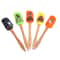 Halloween Silicone Baking Spatula Heat Resistant NonStick Scraper With Wooden Handle 5