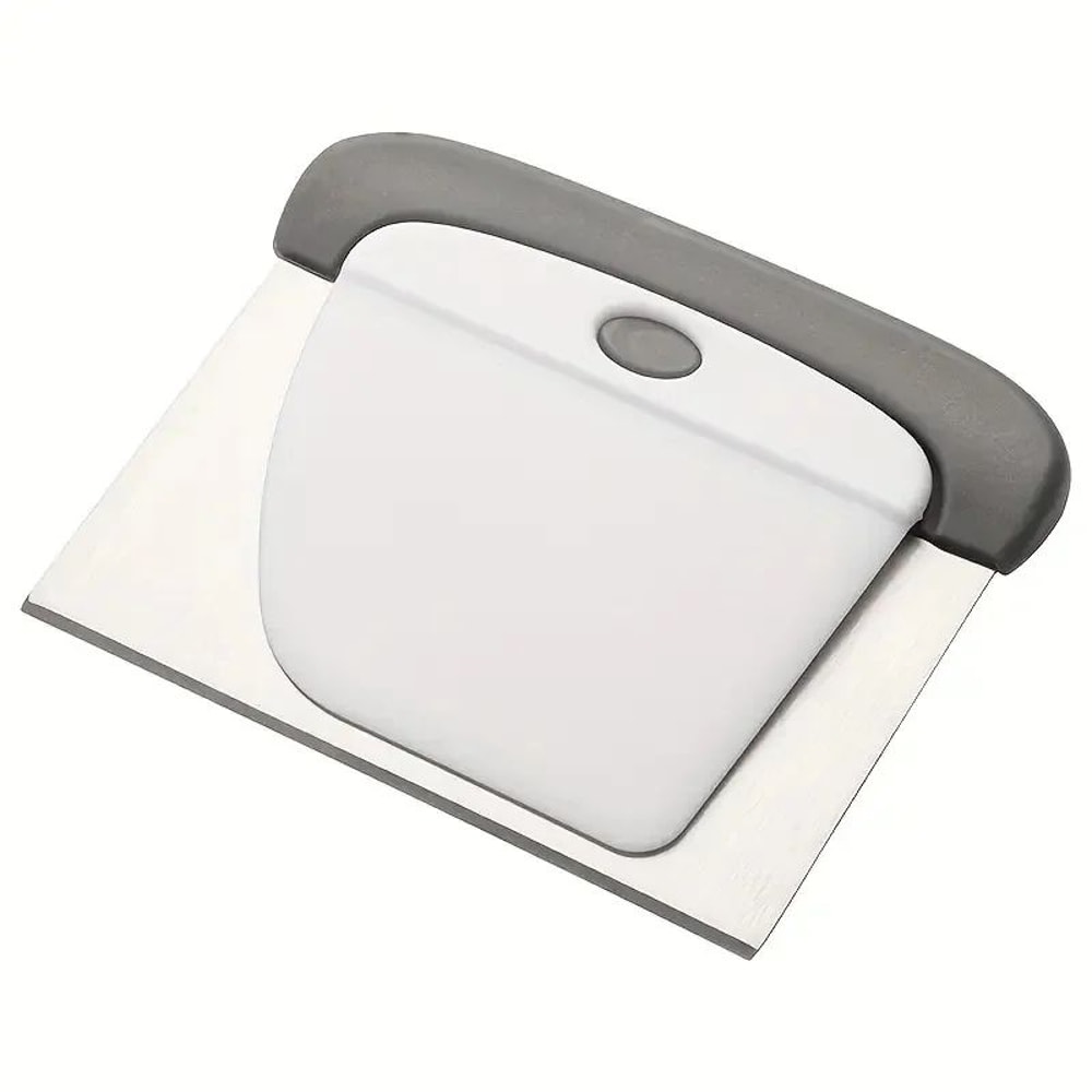 2in1 Stainless Steel Dough Scraper Pastry Scraper Set For Effortless Baking 6