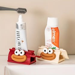 joyful sausage toothpaste squeezer – portable manual toothpaste dispenser for easy, mess-free oral care