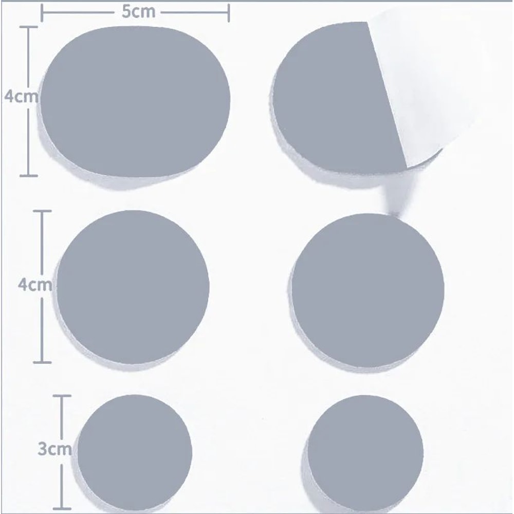 6Piece Shoe Repair Patches For Heel Lining Sneakers And High Heels 6