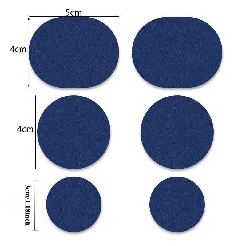 6Piece Shoe Repair Patches For Heel Lining Sneakers And High Heels 9