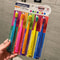 Soft Bristle Travel Toothbrush Set 5Pack Ergonomic Nylon Toothbrushes For Daily OntheGo Care 4