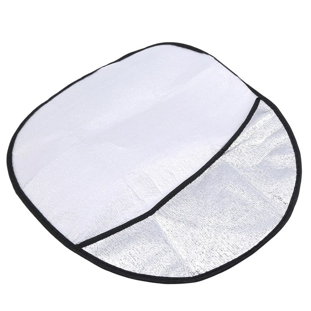 SilverShield Steering Wheel Sun Shade Cover For Cars Foldable UV Heat Protector 5