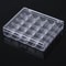 25Slot Bobbin Organizer Box Clear Sewing Machine Bobbin Case 4