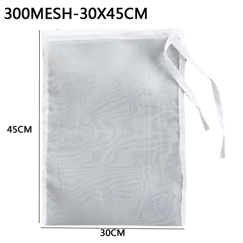 Premium Nylon Nut Milk Strainer Bag With Fine Mesh Filter 15