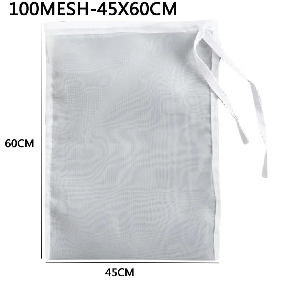 Premium Nylon Nut Milk Strainer Bag With Fine Mesh Filter 9