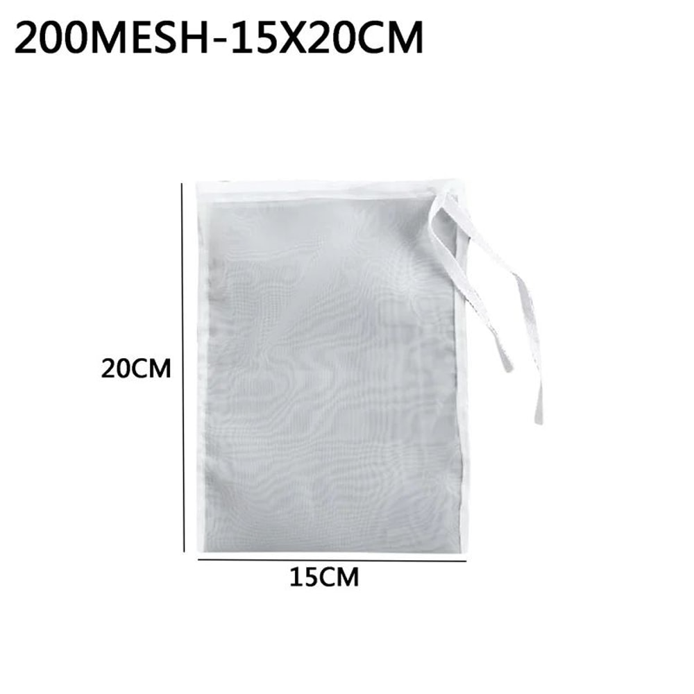 Premium Nylon Nut Milk Strainer Bag With Fine Mesh Filter 10