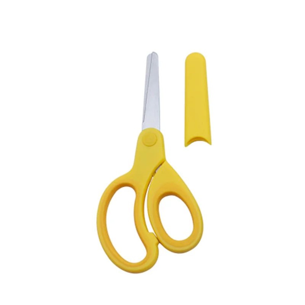 Kids Safety Scissors With Protective Cover Child Safe LeftHanded Friendly Cutting Tool 3