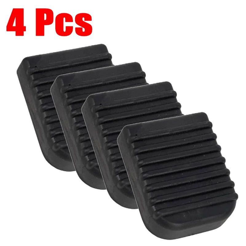 Universal Motorcycle Footrest Pad AntiSlip Rubber Scooter Footrest Base Plate 7