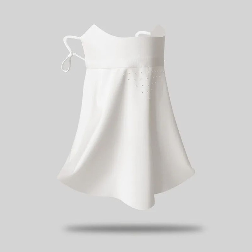 Ice Silk UV Protection Face Cover For Women Breathable Summer Sun Mask 7