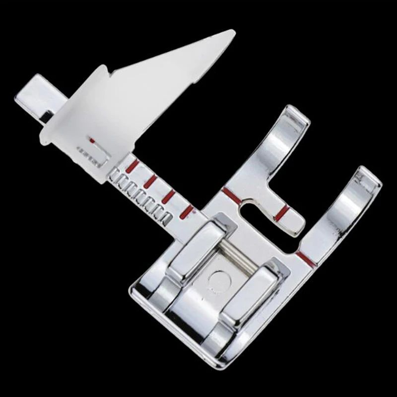 Adjustable Seam Guide Presser Foot For Sewing Machines Universal SnapOn 5