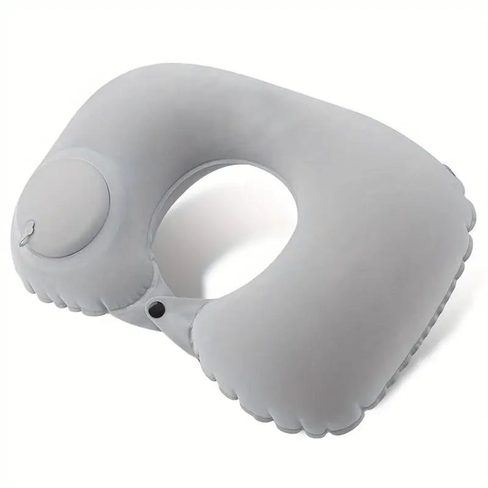 UltraCompact Inflatable Neck Pillow For Travel Portable UShaped Comfort Support 5