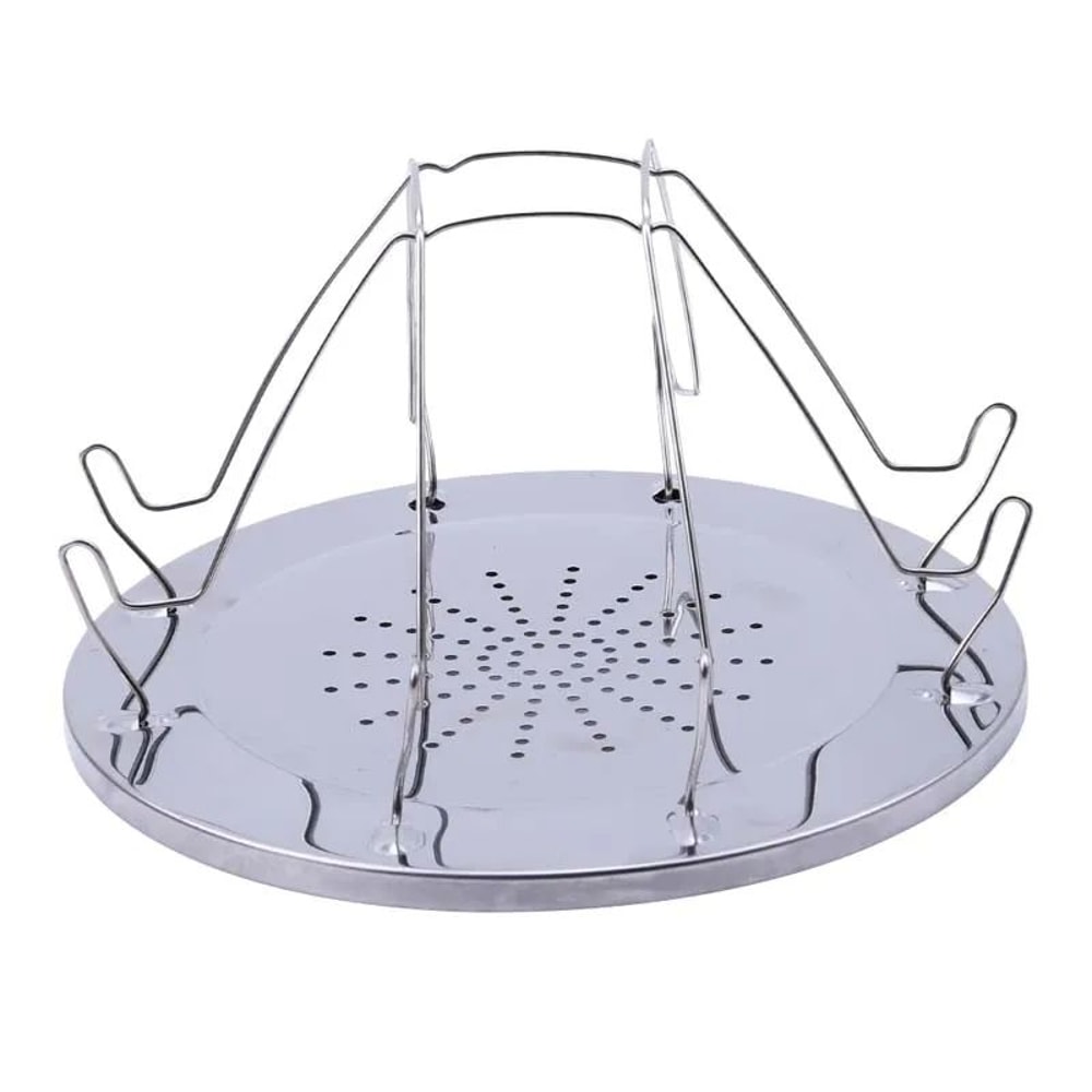 Foldable Stainless Steel Camping Toaster Rack For Camp Stove Breakfasts 4