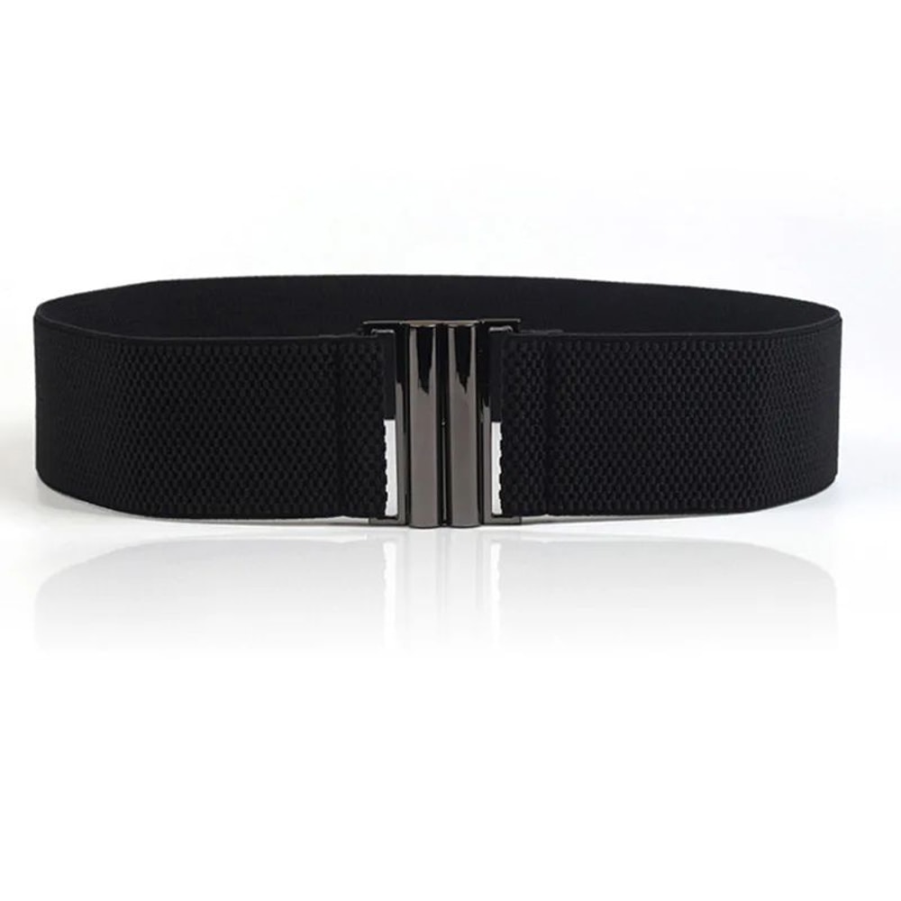 LunaShape Wide Elastic Waist Belt For Dresses And Coats 0