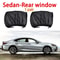 Breathable Car Window Mosquito Net Sun Shade Set For Front And Rear Windows 9