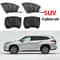 Breathable Car Window Mosquito Net Sun Shade Set For Front And Rear Windows 10
