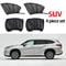 Breathable Car Window Mosquito Net Sun Shade Set For Front And Rear Windows 10