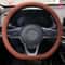 Universal Fit Silicone Steering Wheel Cover Soft Grip Elastic Car Interior Upgrade 13
