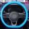 Universal Fit Silicone Steering Wheel Cover Soft Grip Elastic Car Interior Upgrade 21