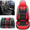 Premium Leather Car Seat Cover For Front Seat Universal Waterproof Driver Passenger Cushion 0