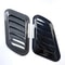 Carbon Fiber Car Decorative Air Vent Trim Universal Car Hood Vent Sticker Set 2PCS 2