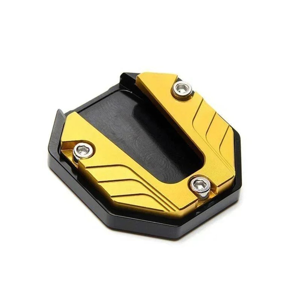 Universal Motorcycle Kickstand Pad Side Stand Extension For Scooters Bikes 5