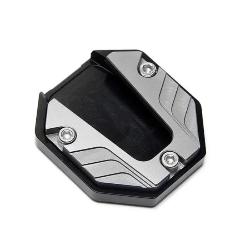 Universal Motorcycle Kickstand Pad Side Stand Extension For Scooters Bikes 6