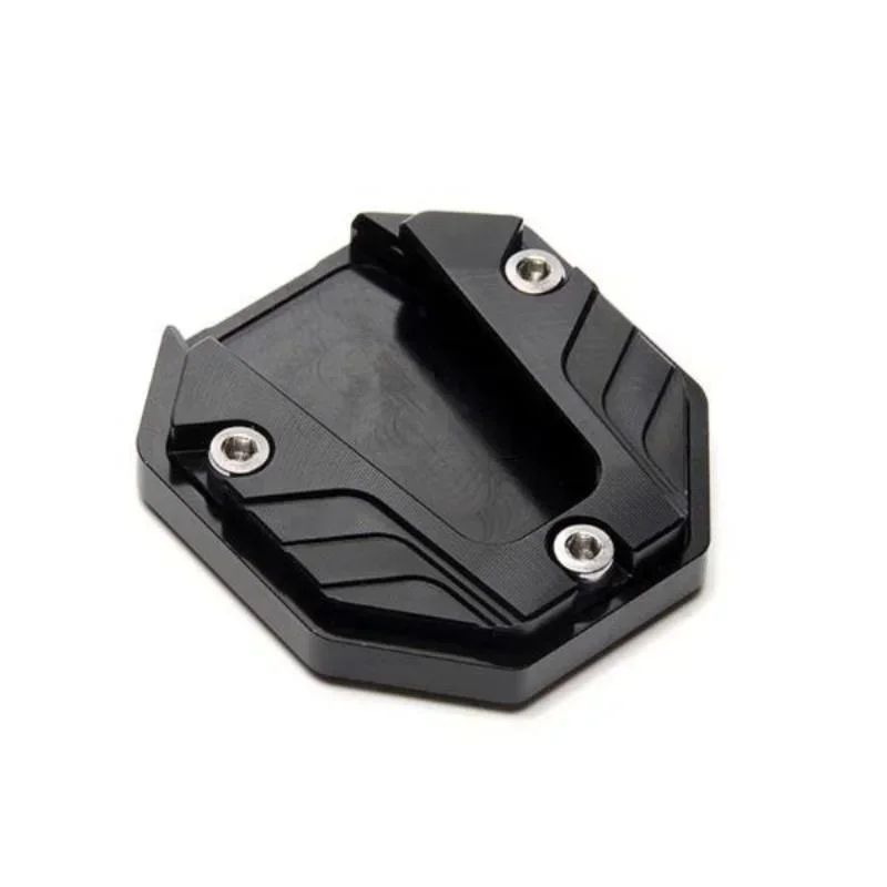 Universal Motorcycle Kickstand Pad Side Stand Extension For Scooters Bikes 9