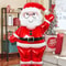 Extra Large Christmas Foil Balloon Standing Santa Or Snowman Holiday Party Decoration 3
