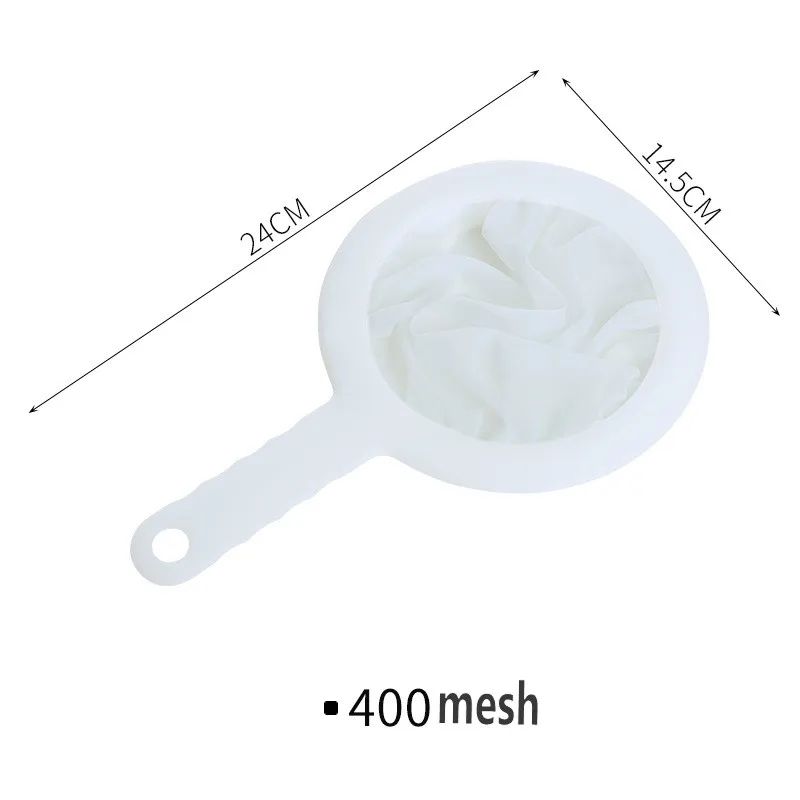 HighPrecision Nylon Mesh Strainer Spoon For Coffee Tea Soy Milk 8