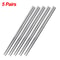 Silver Stainless Steel Chopsticks Set Reusable Nonslip Korean Style Dining Chopsticks 8