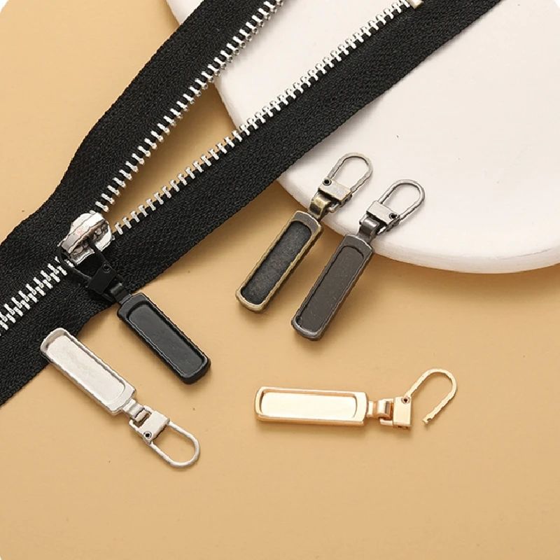 5Piece Detachable Zipper Pull Set Universal Replacement Zipper Head For Bags Luggage 3