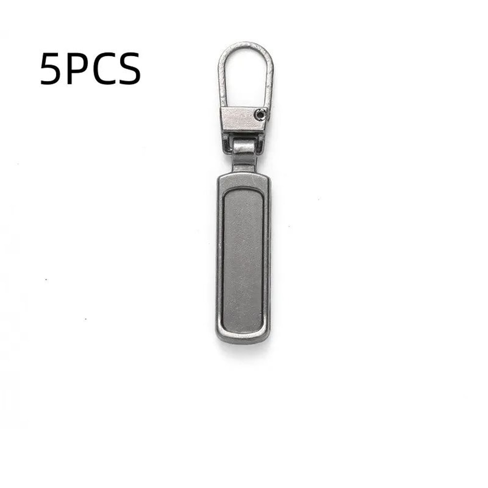 5Piece Detachable Zipper Pull Set Universal Replacement Zipper Head For Bags Luggage 9