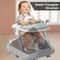 2in1 Foldable Baby Walker With Tray Music Activity Center 2