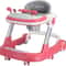 2in1 Foldable Baby Walker With Tray Music Activity Center 9