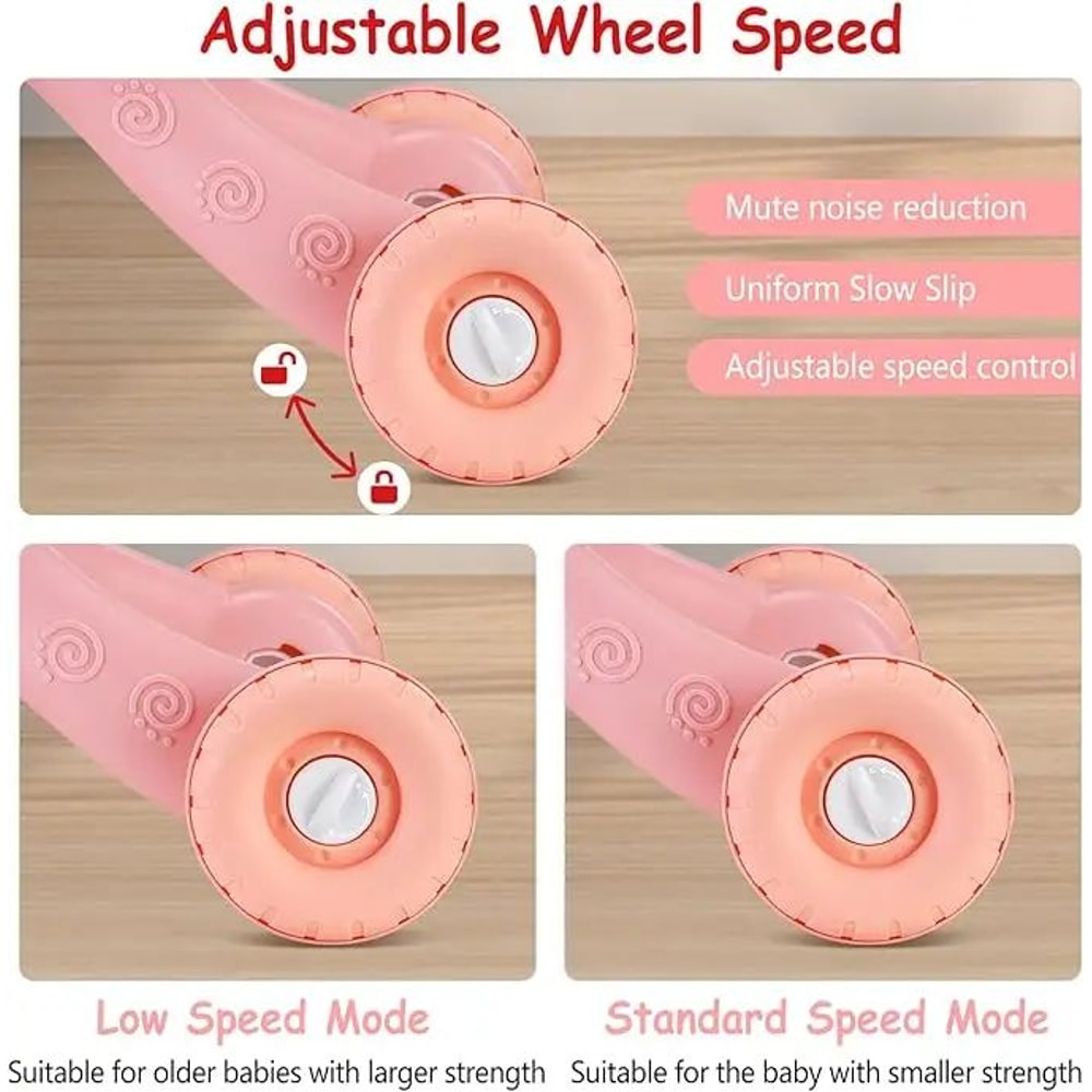 2in1 Baby Walker Sit To Stand Learning Walker With Music Activity Tray 4