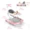 2in1 Interactive Baby Walker With Music Push Handle Feeding Tray 1