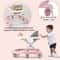 2in1 Interactive Baby Walker With Music Push Handle Feeding Tray 3