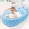 SoftSplash Inflatable Baby Bathtub Portable Kids Bath Pool For Safe Fun Bath Time 0