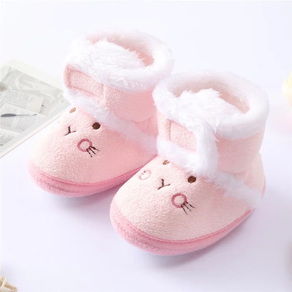 CozyStep Warm Baby Winter Shoes Soft Sole Newborn First Walker Booties 3