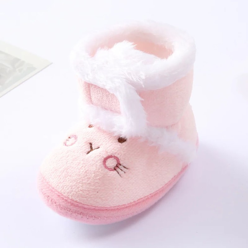 CozyStep Warm Baby Winter Shoes Soft Sole Newborn First Walker Booties 2