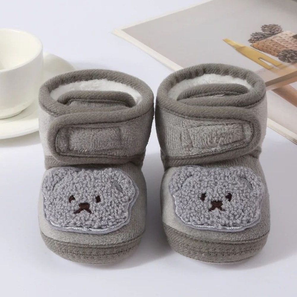 CozyStep Warm Baby Winter Shoes Soft Sole Newborn First Walker Booties 9