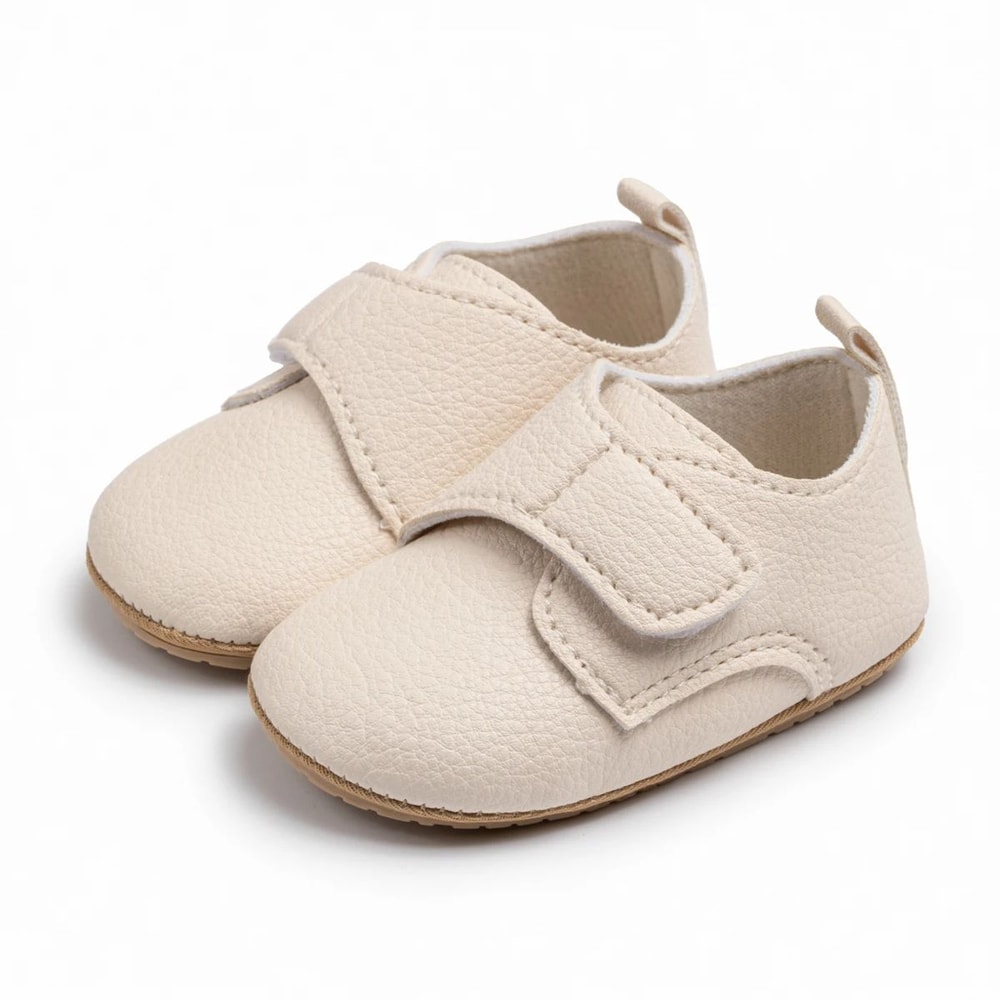 Retro Soft Leather Baby First Walker Shoes With NonSlip Sole 11