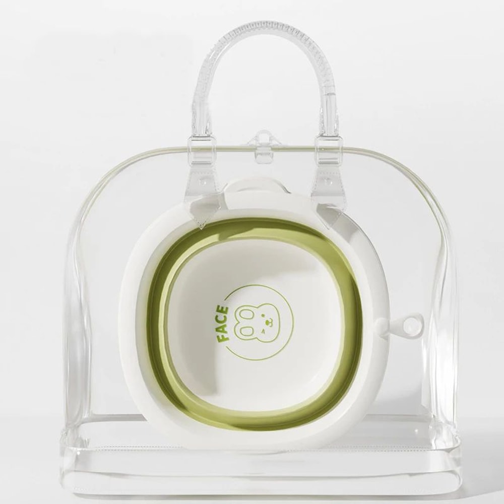 Foldable Baby Bathtub With NonSlip Base Portable Newborn Bath Tub For Safe Easy Bathing 1