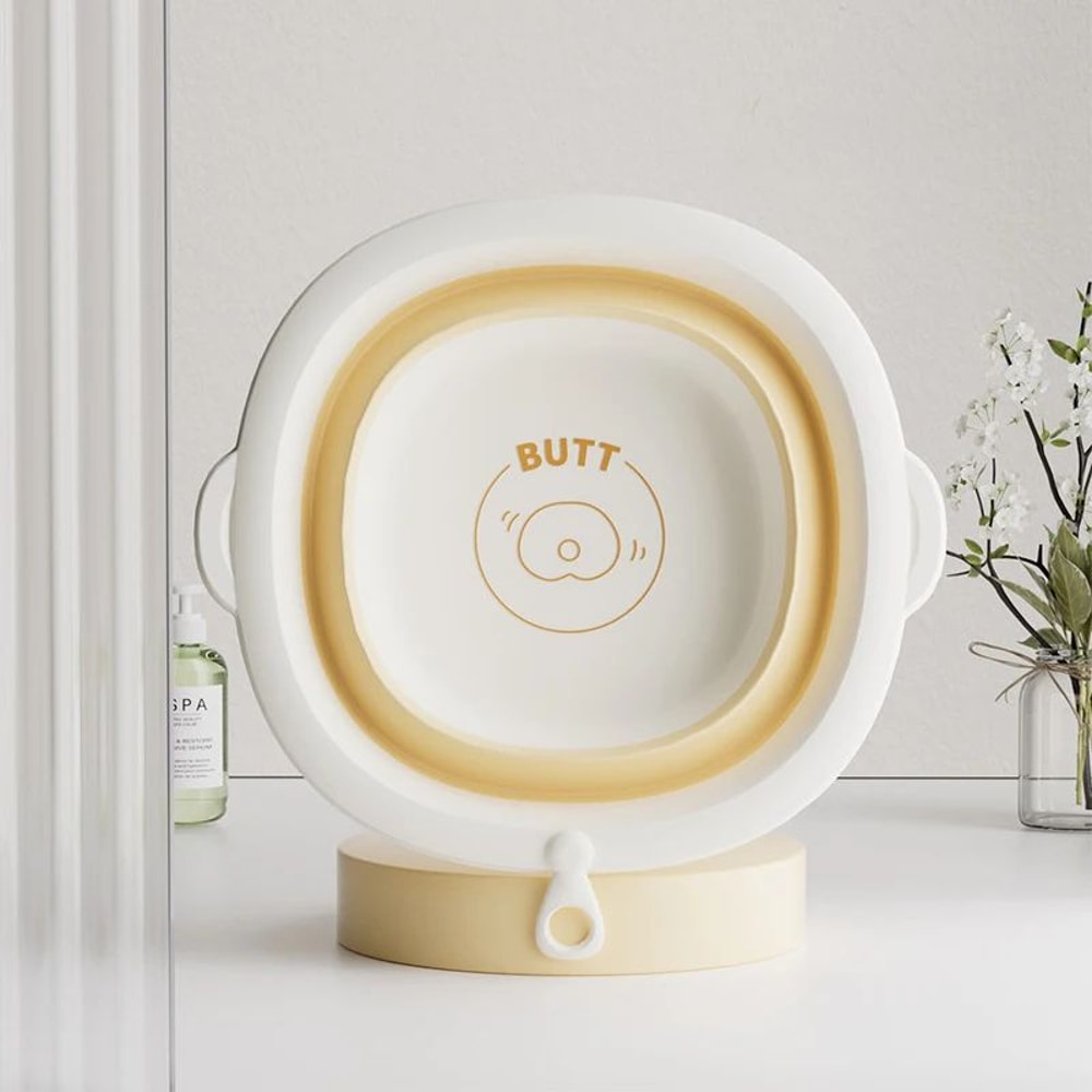 Foldable Baby Bathtub With NonSlip Base Portable Newborn Bath Tub For Safe Easy Bathing 7